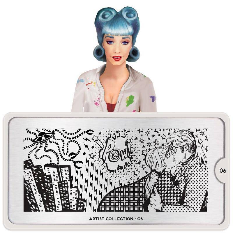 Artist 06 ✦ Nail Stamping Plate - MoYou London