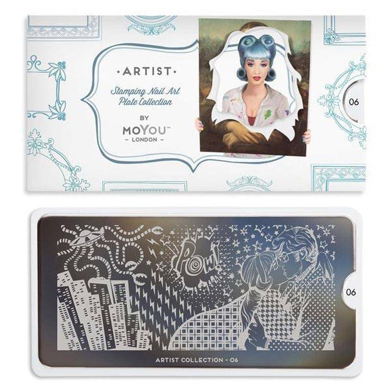 Artist 06 ✦ Nail Stamping Plate - MoYou London