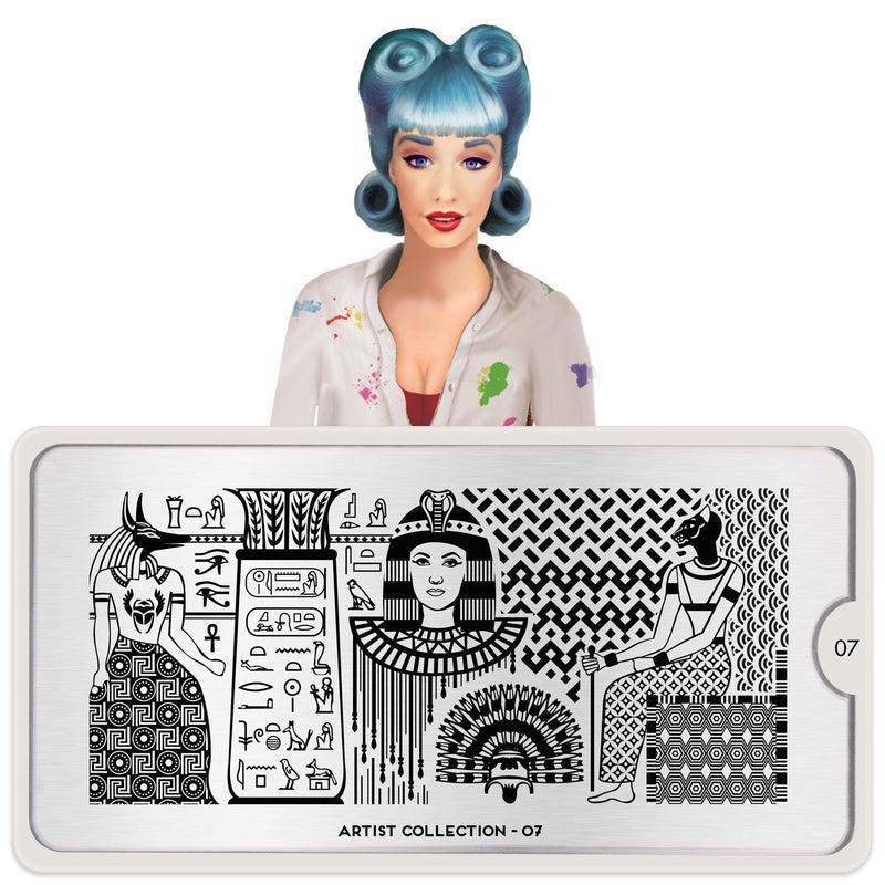 Artist 07 ✦ Nail Stamping Plate - MoYou London