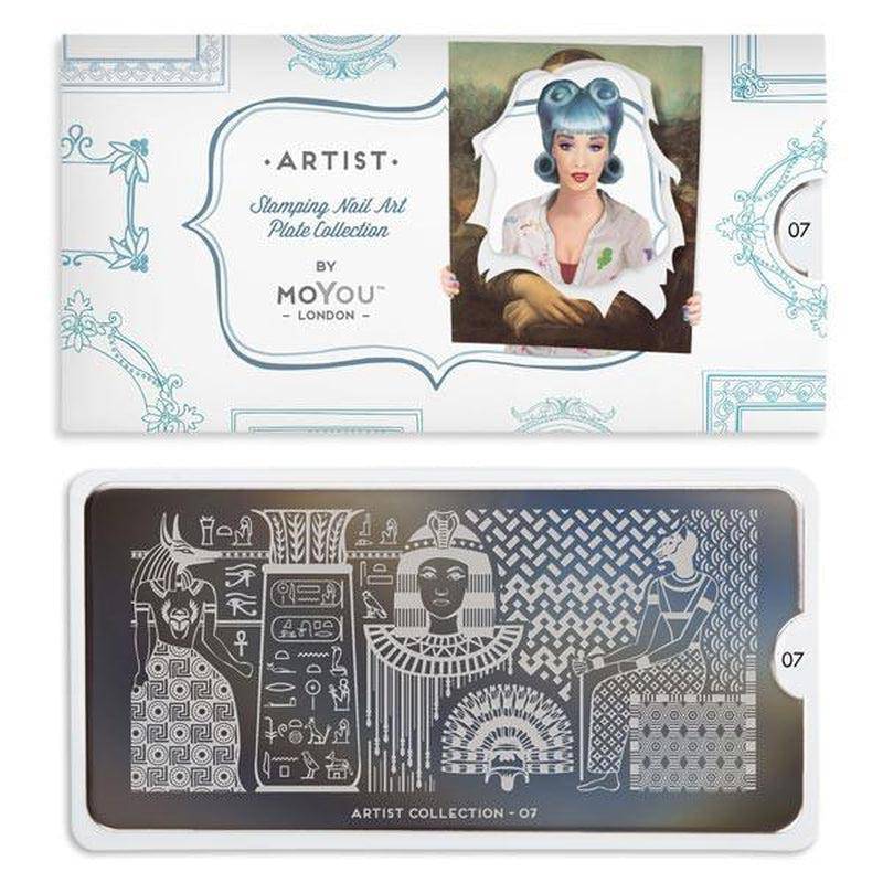 Artist 07 ✦ Nail Stamping Plate - MoYou London