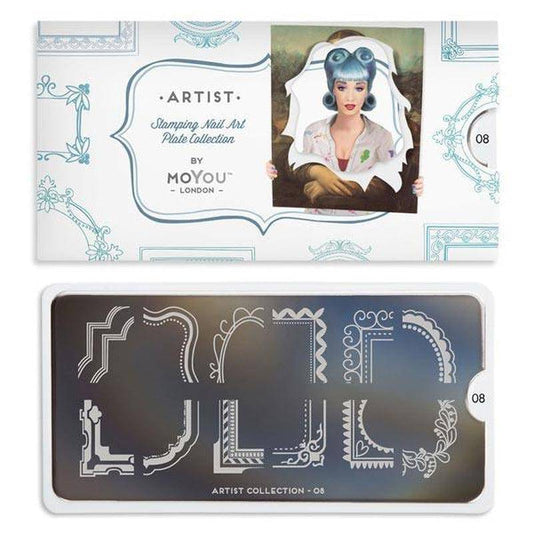 Artist 08 ✦ Nail Stamping Plate - MoYou London