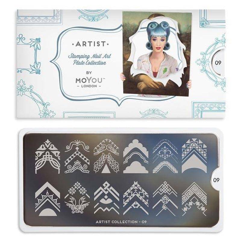 Artist 09 ✦ Nail Stamping Plate - MoYou London