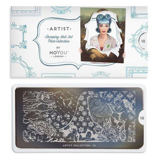 Artist 10 ✦ Nail Stamping Plate - MoYou London