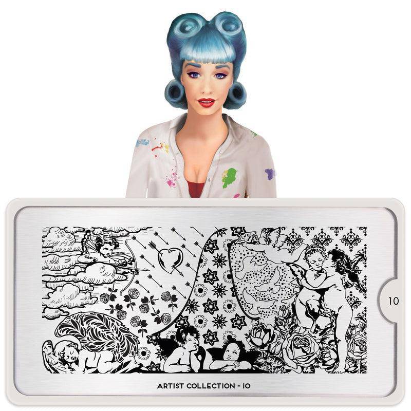Artist 10 ✦ Nail Stamping Plate - MoYou London