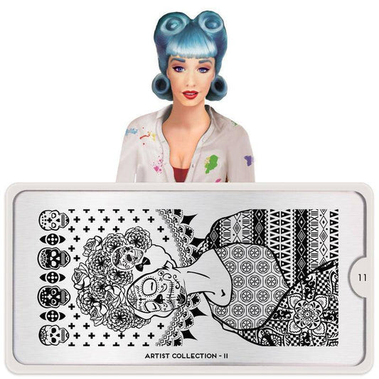 Artist 11 ✦ Nail Stamping Plate - MoYou London