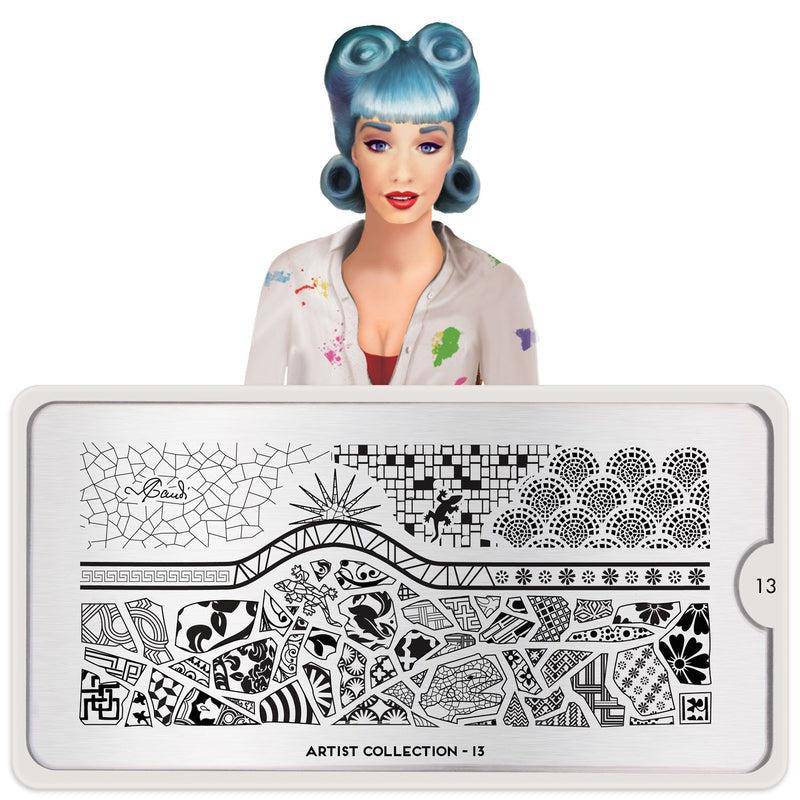 Artist 13 ✦ Nail Stamping Plate - MoYou London