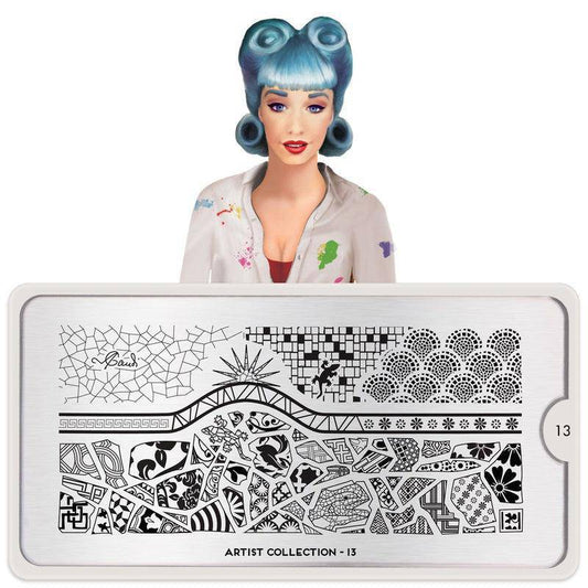 Artist 13 ✦ Nail Stamping Plate - MoYou London