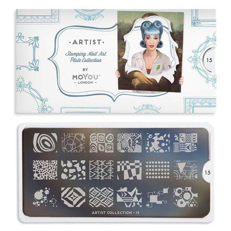 Artist 15 ✦ Nail Stamping Plate - MoYou London
