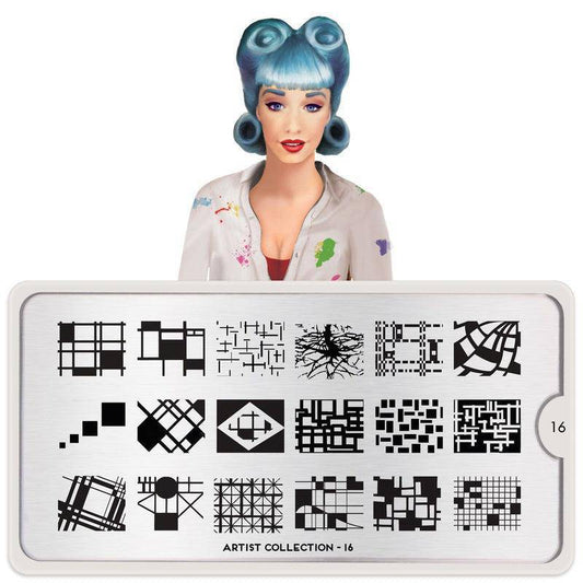 Artist 16 ✦ Nail Stamping Plate - MoYou London