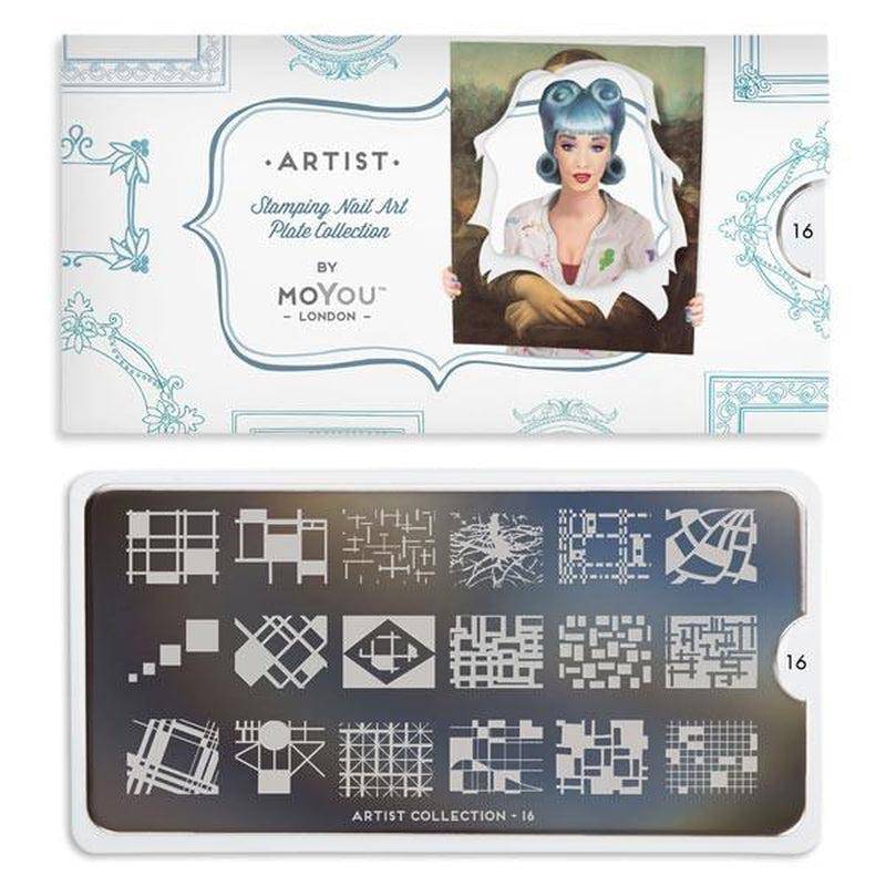 Artist 16 ✦ Nail Stamping Plate - MoYou London