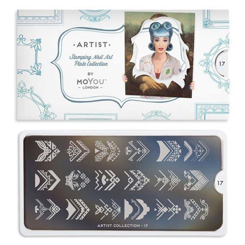 Artist 17 ✦ Nail Stamping Plate - MoYou London