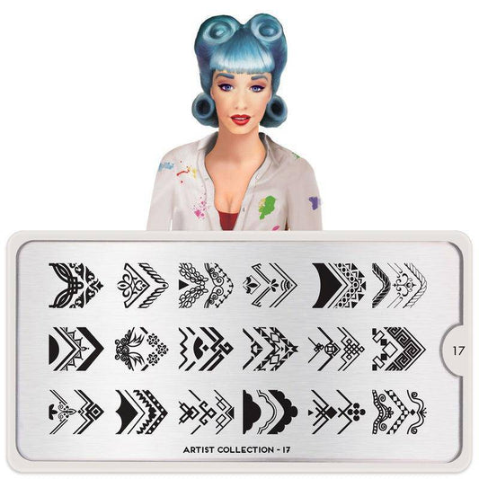 Artist 17 ✦ Nail Stamping Plate - MoYou London