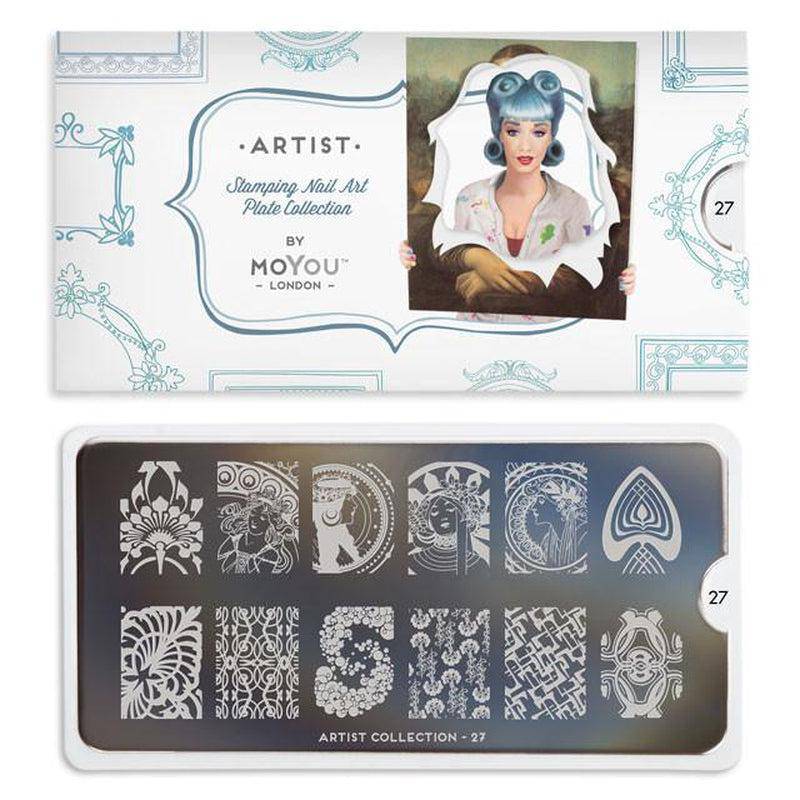 Artist 27 ✦ Nail Stamping Plate - MoYou London