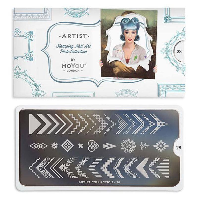 Artist 28 ⦠Nail Stamping Plate - MoYou London