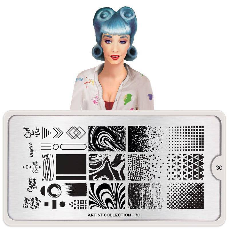 Artist 30 ⦠Nail Stamping Plate - MoYou London