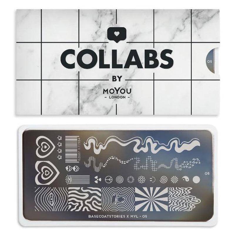 Basecoatstories x MYL 05 ✦ Nail Stamping Plate - MoYou London