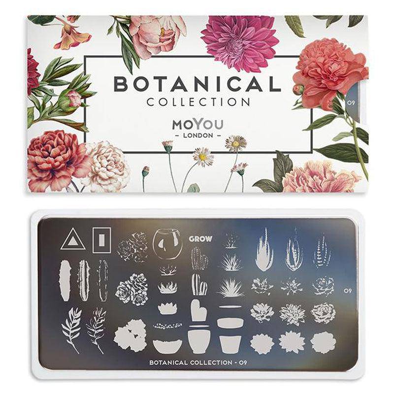 Botanical 09 ✦ Nail Stamping Plate - MoYou London