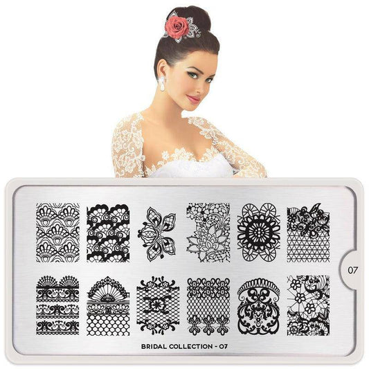 Bridal 07 ✦ Nail Stamping Plate - MoYou London