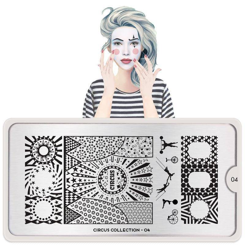Circus 04 ✦ Nail Stamping Plate - MoYou London
