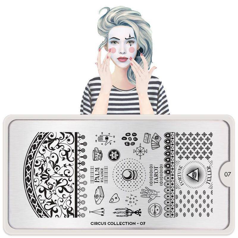 Circus 07 ✦ Nail Stamping Plate - MoYou London