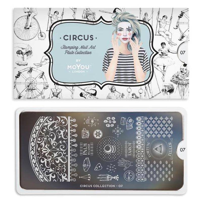 Circus 07 ✦ Nail Stamping Plate - MoYou London