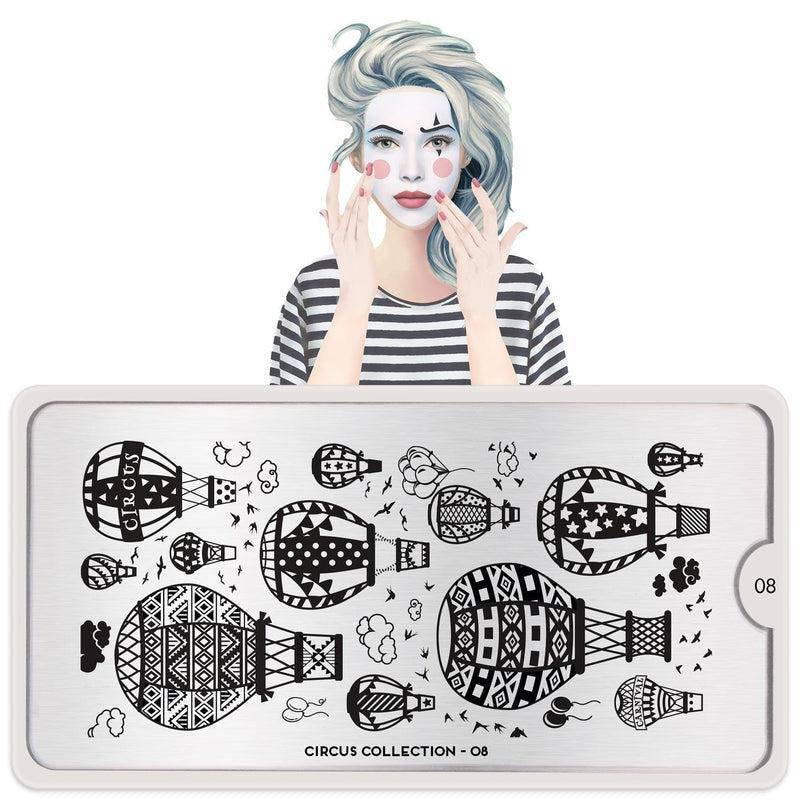 Circus 08 ✦ Nail Stamping Plate - MoYou London