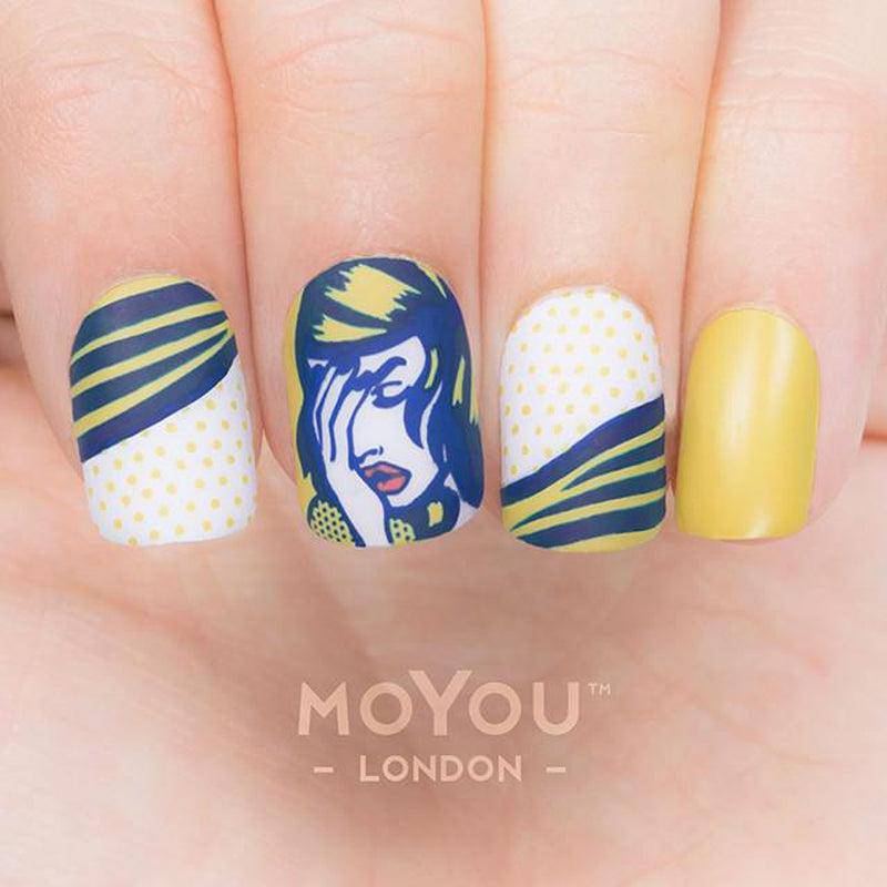Comics 06 ✦ Nail Stamping Plate - MoYou London