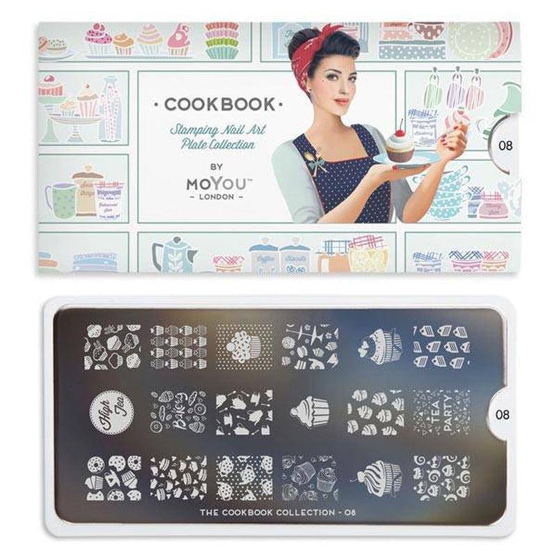Cook Book 08 ✦ Nail Stamping Plate - MoYou London