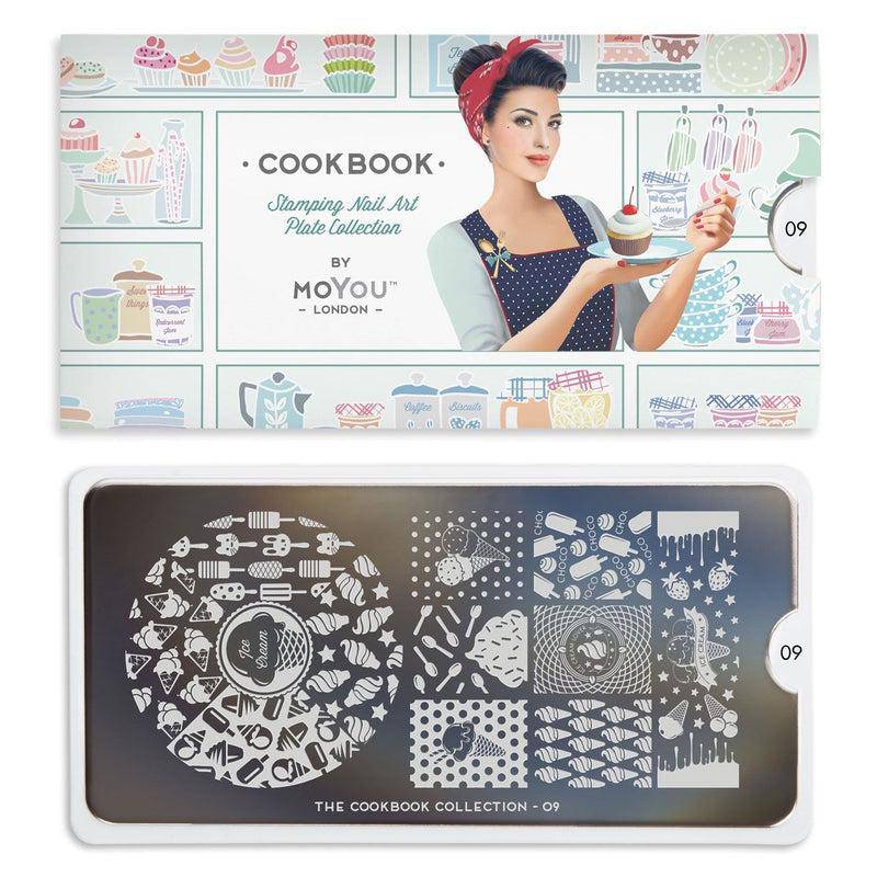 Cook Book 09 ✦ Nail Stamping Plate - MoYou London