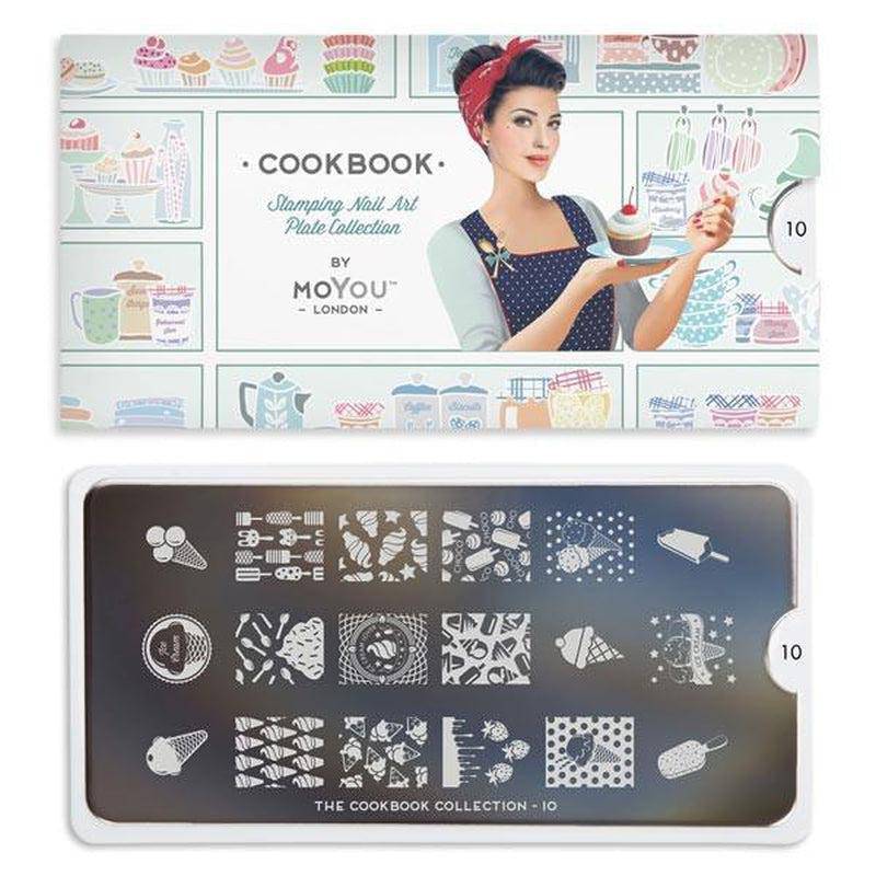 Cook Book 10 ✦ Nail Stamping Plate - MoYou London
