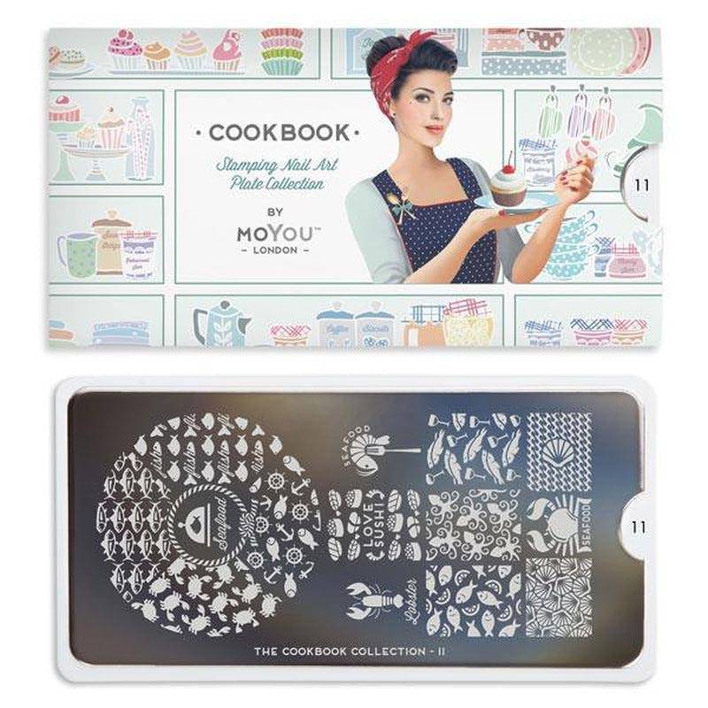 Cook Book 11 ✦ Nail Stamping Plate - MoYou London