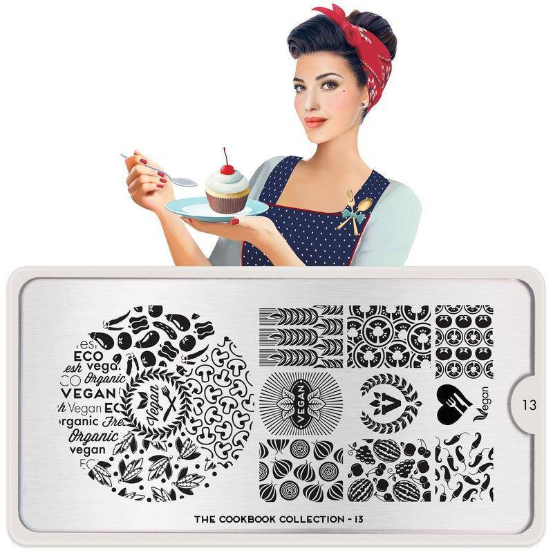 Cook Book 13 ✦ Nail Stamping Plate - MoYou London