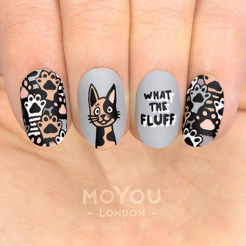 Crazy Cat Lady 02 ✦ Nail Stamping Plate - MoYou London