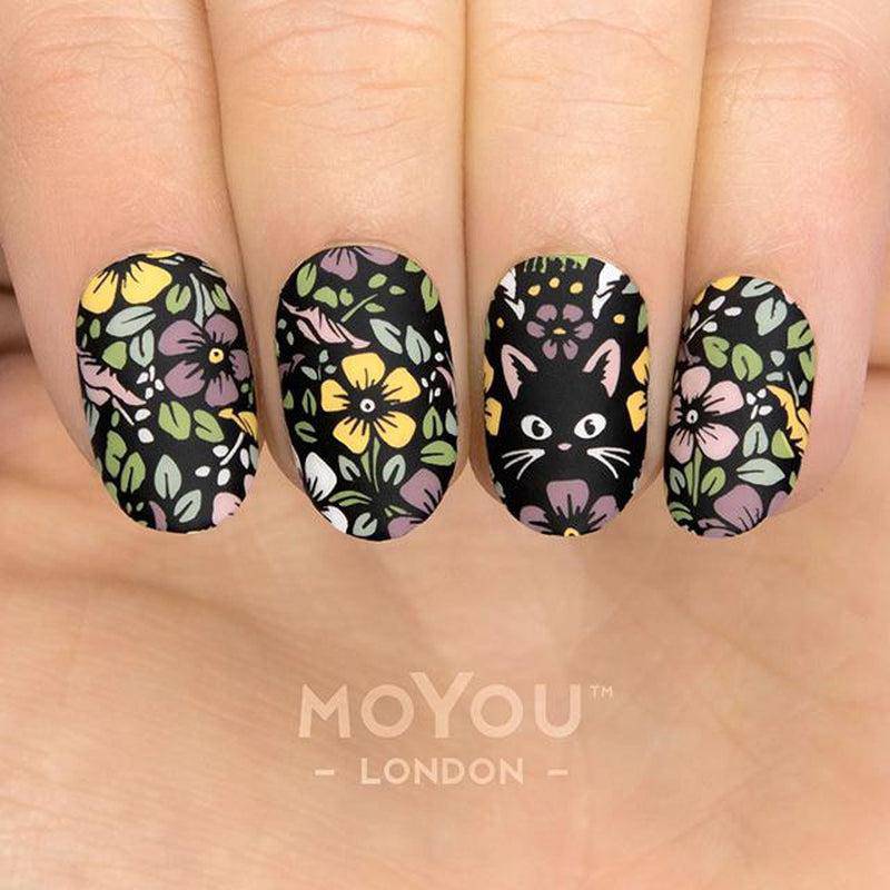 Crazy Cat Lady 03 ✦ Nail Stamping Plate - MoYou London