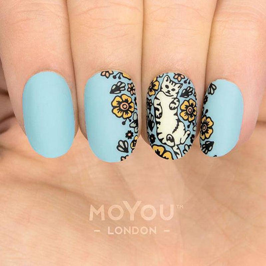 Crazy Cat Lady 03 ✦ Nail Stamping Plate - MoYou London