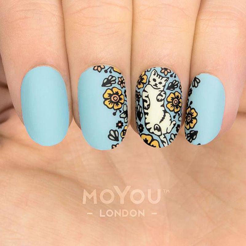 Crazy Cat Lady 04 ✦ Nail Stamping Plate - MoYou London