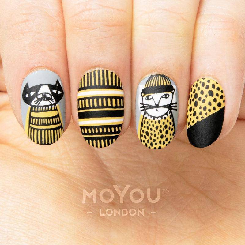 Crazy Cat Lady 11 ✦ Nail Stamping Plate - MoYou London