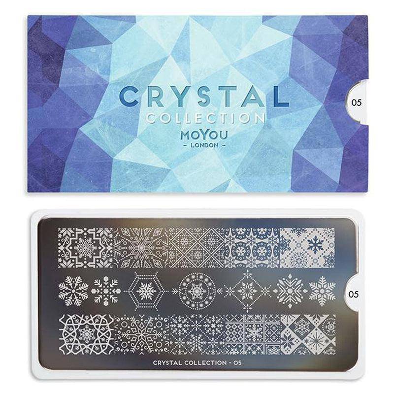 Crystal 05 ✦ Nail Stamping Plate - MoYou London