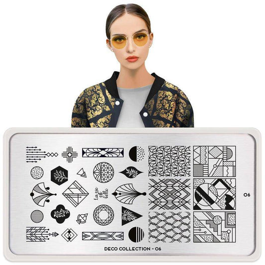 Deco 06 ✦ Nail Stamping Plate - MoYou London