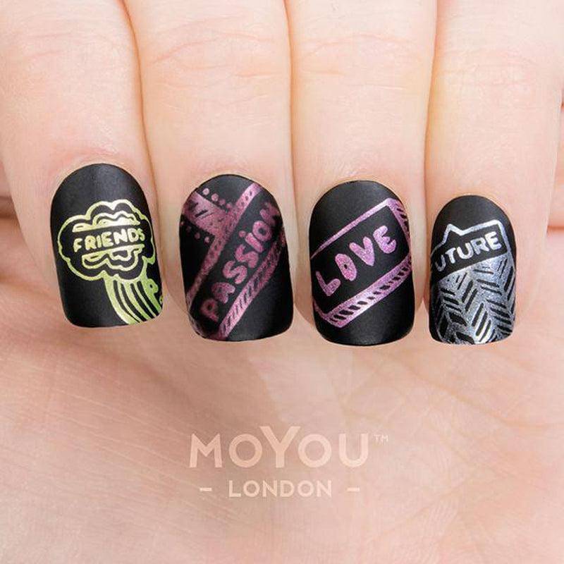 Doodles 10 ✦ Nail Stamping Plate - MoYou London