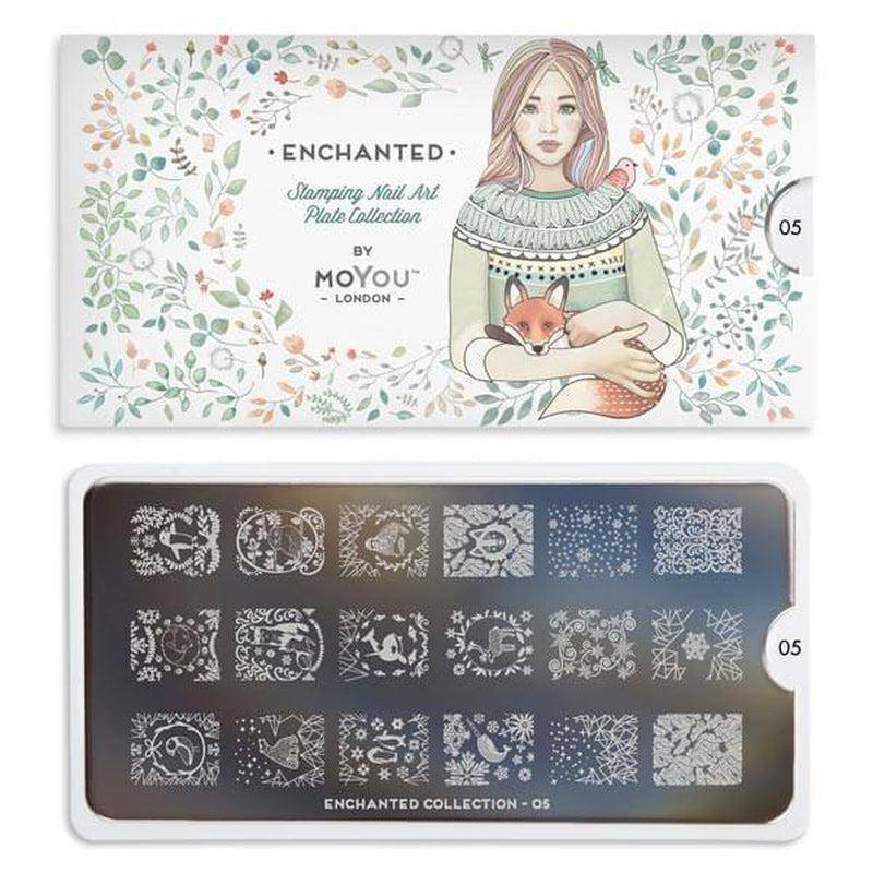 Enchanted 05 ⦠Nail Stamping Plate - MoYou London