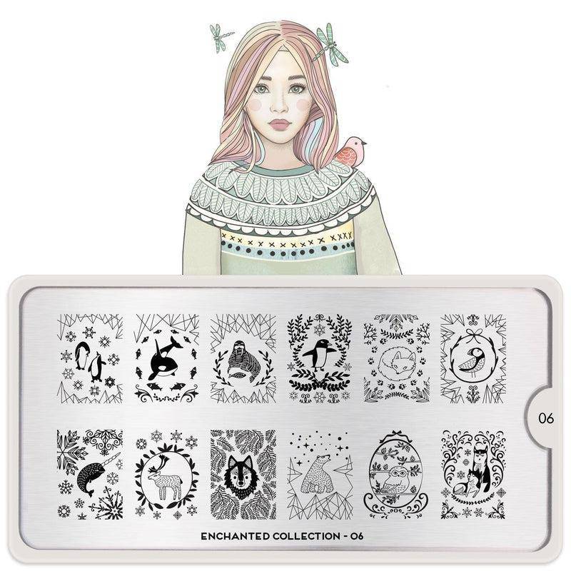 Enchanted 06 ⦠Nail Stamping Plate - MoYou London