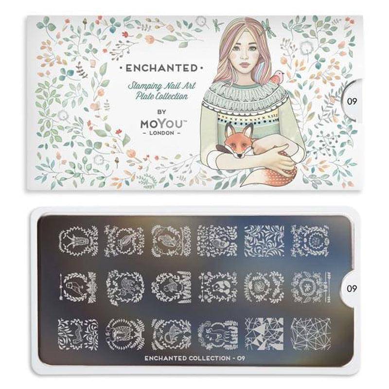 Enchanted 09 ✦ Nail Stamping Plate - MoYou London