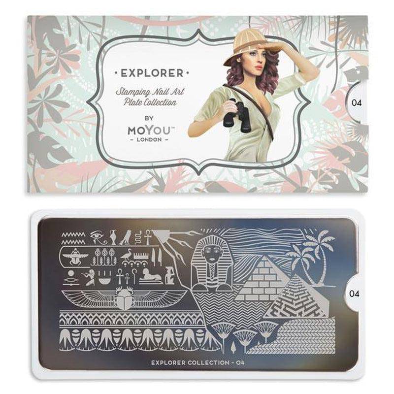 Explorer 04 ✦ Nail Stamping Plate - MoYou London