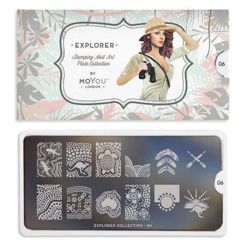 Explorer 06 ✦ Nail Stamping Plate - MoYou London