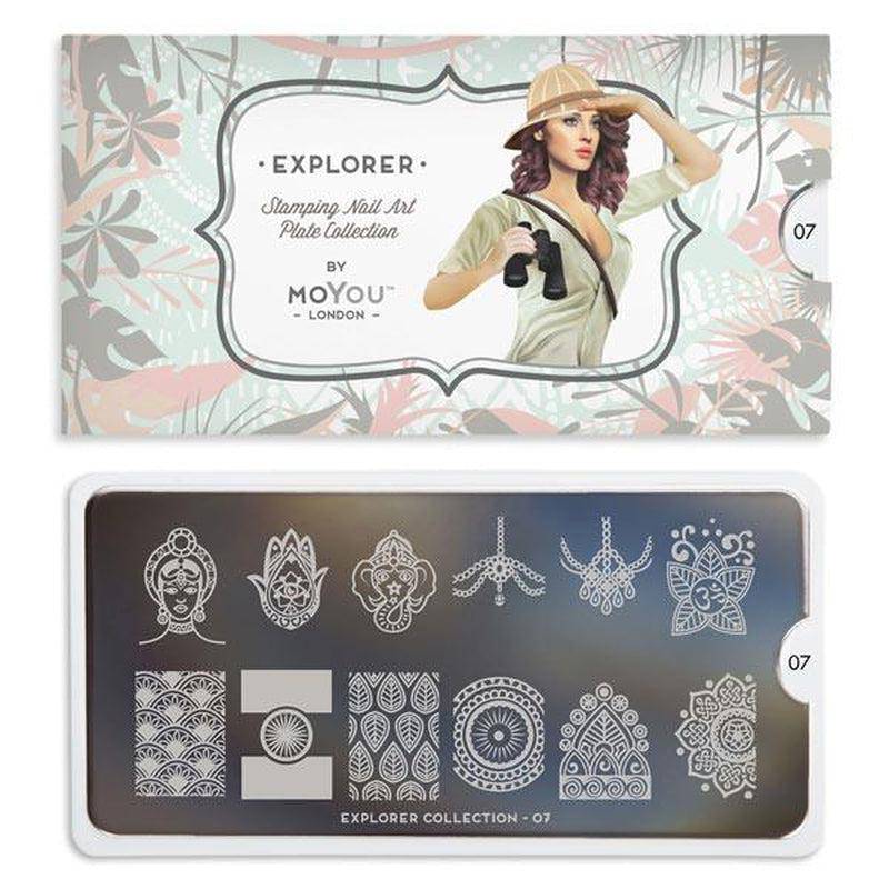 Explorer 07 ✦ Nail Stamping Plate - MoYou London