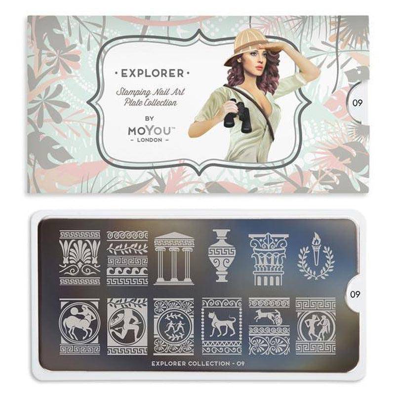 Explorer 09 ✦ Nail Stamping Plate - MoYou London