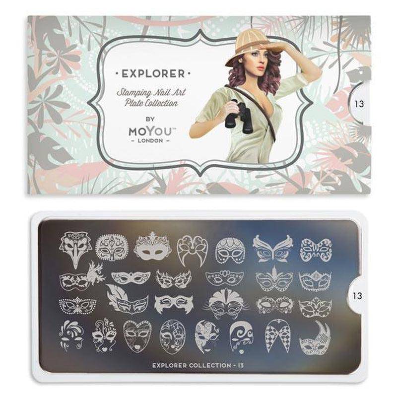 Explorer 13 ✦ Nail Stamping Plate - MoYou London