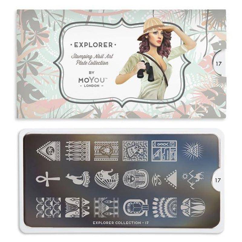 Explorer 17 ✦ Nail Stamping Plate - MoYou London
