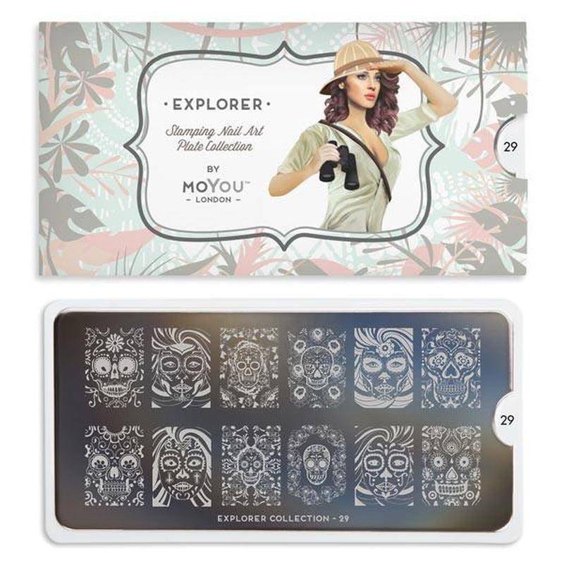 Explorer 29 ✦ Nail Stamping Plate - MoYou London